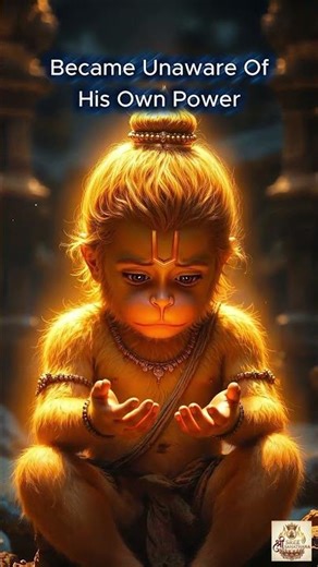 Why Hanuman Forgot His Powers? 😨 Hanuman Jayanti Special | Untold Ramayana Secret #hanumanjayanti