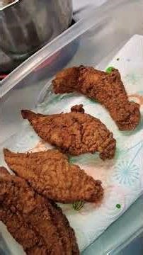 Seasoning &Deep Frying Louisiana Catfish Filets