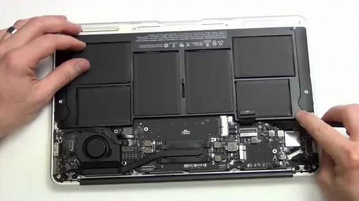 苹果笔记本Macbook Air 拆机教程