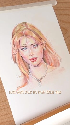Colored pencils portrait tips❤️