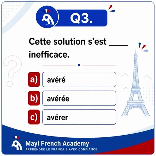 French Quiz C1/C2 🇫🇷 | TEF TCF Practice | Test Your French Level