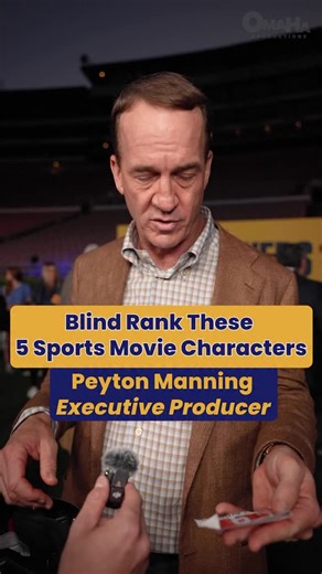 We made @PeytonManning blind rank five football characters 🏈 Chad Powers premieres Sept. 30 on @hulu | Omaha Productions
