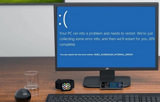 How to Fix a Video Scheduler Internal Error BSOD in Windows 10