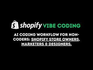 Vibe Coding My Shopify Product Page with ChatGPT (Start to Finish)