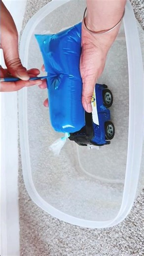 Satisfying Paw Patrol Rescue! 🚓 Popping Blue Water Bag Surprise