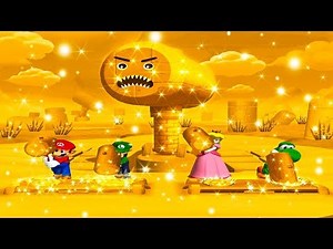 Mario The Top 100 Minigames : Mario vs Luigi vs Peach vs Yoshi