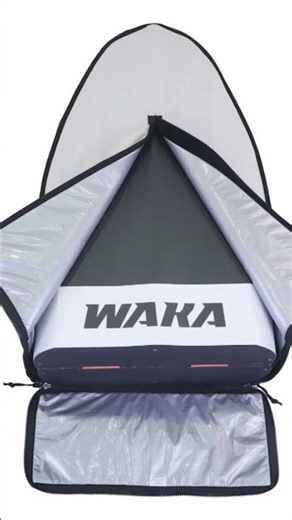 Best Travel Foil Board? Waka Folding Foil Board.