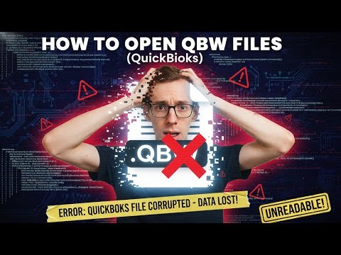 How to Open QBW Files (QuickBooks)