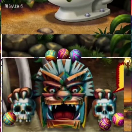 Zuma's Revenge Frog VS Boss new meme video