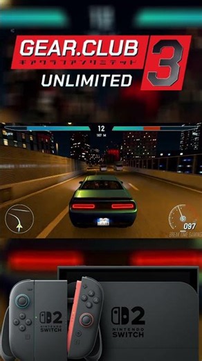 Gear Club Unlimited 3 Nintendo Switch 2 Gameplay