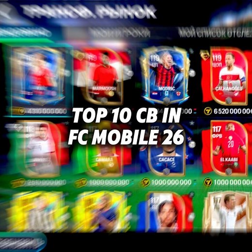 TOP 10 CB IN FC MOBILE 26 🛡️🔥