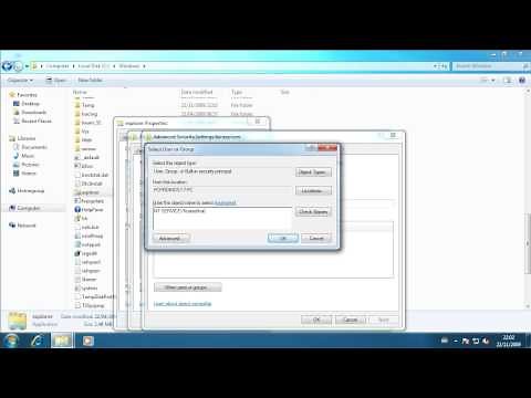 Restore Trusted Installer as the Owner of a Windows System File