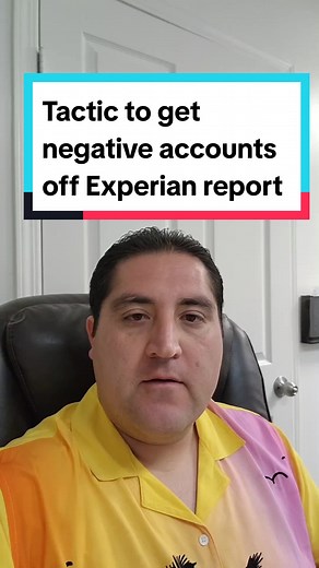 Use this tactic to get negative information removed from Experian credit report. #credit #creditrepair #credithack #realtor #mortgagebroker #creditrepairtips #creditrepairsers #credittips