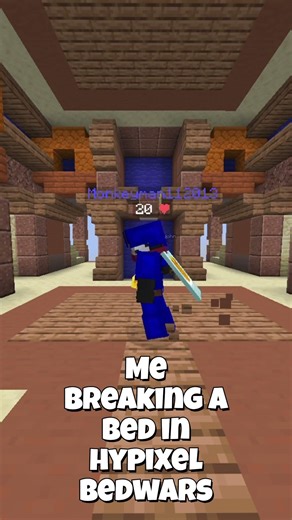 Epic Rush in Minecraft Hypixel Bedwars