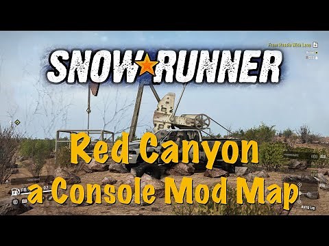 SnowRunner - Red Canyon - a Console Mod Map
