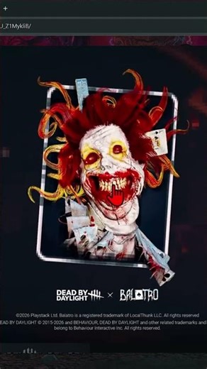 DBD X BALATRO #deadbydaylight #dbdgameplay #dbd #balatro #gaming