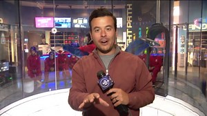 Over a dozen high school students learn physics through skydiving