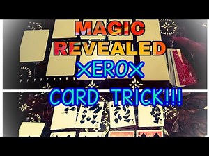 INSTANT PRINTING Magic Card Trick || Preston Printo || Full Routine Tutorial