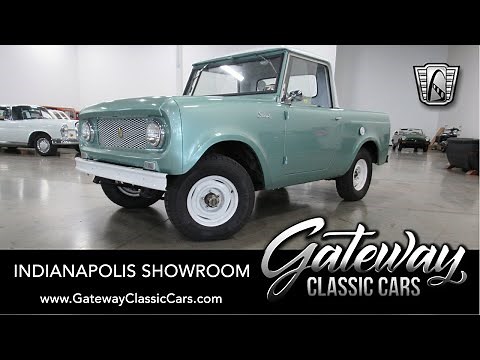 1962 International Harvester Scout For Sale - Gateway Classic Cars #1498 Indianapolis
