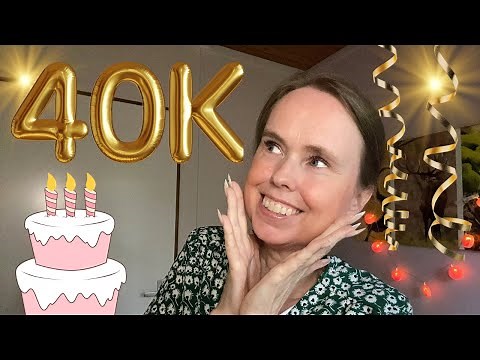 ASMR ~ 40K Vieren Met Een Extra Lange Video Voor Ontspanning En Slaap🫶 | ASMR Nederlands