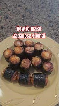 how to make Japanese siomai | perfect with chili garlic sauce