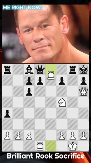 353K views · 1.3K reactions | Brilliant Rook Sacrifice #chess #chessmoves #chesstactics #chessecake #Checkmate | Chess Legends 24 | Facebook