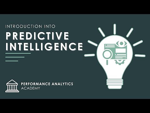Intro into Predictive Intelligence - Oct. 7, 2020 - Performance Analytics & Reporting Office Hours