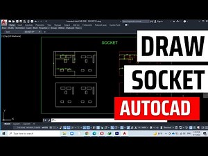 How To Draw Socket In AutoCad
