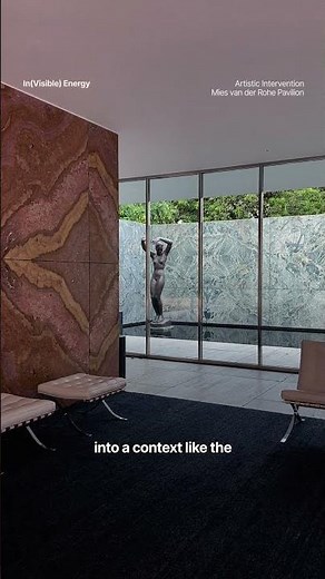 'In(visible) Energy' by The Bartlett School of Architecture | Mies van der Rohe Pavilion, Barcelona