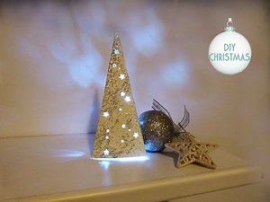 DIY: Albero di Natale luminoso 🎄 Fai da te 🎄 Christmas Tree