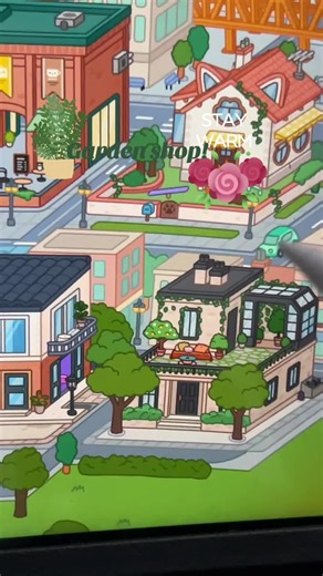 My garden shop in Toca Boca! #garden #tocaboca #tocabocaworld | toca boca