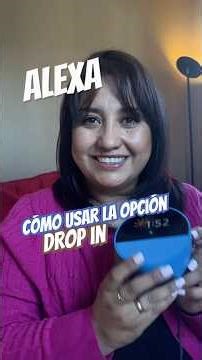 How to use Alexa's Drop In feature on your Amazon devices #alexa #dropin #echospot