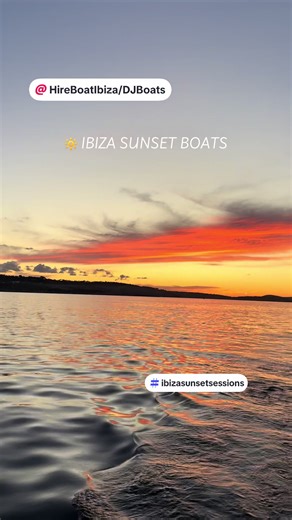 🌞 ¿Qué esperar en un Sunset Cruise en Ibiza? ✨ Vistas increíbles: el atardecer en Ibiza suele ser vibrante, con colores espectaculares sobre el Mediterráneo. 🍷 Bebidas y música: la mayoría de cruceros incluyen al menos unas bebidas y buena música. 🌊 Paradas acuáticas: muchas opciones combinan la puesta de sol con paradas para nadar y practicar snorkel o paddle surf. 📍 Salida habitual: desde el Puerto de San Antonio de Portmany (Sant Antoni). #ibiza #hireboatibiza #SanAntonioIbiza #cafemambo 