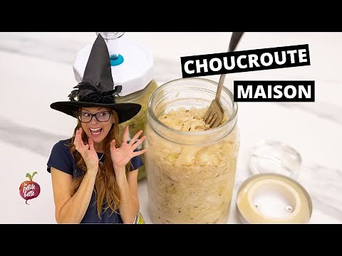 CHOUCROUTE MAISON 🍽 COMMENT FAIRE LA CHOUCROUTE lacto fermentation La petite bette