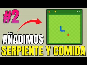✅ Añadiendo la comida y la serpiente al juego Snake en JavaScript! #2