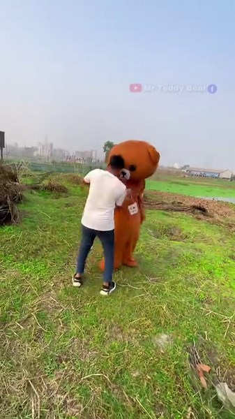when Teddy too much angry🤣🤣#funny #comedy #bigteddy #teddybear | Mr.Teddy bear