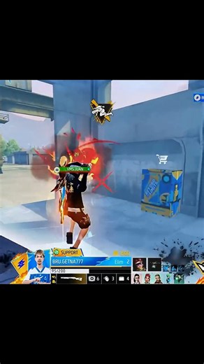 BRU Gethigh 🥶 One Man Army 🔥 || FREE FIRE ESPORTS TOURNAMENT || #freefire #fyp #shorts
