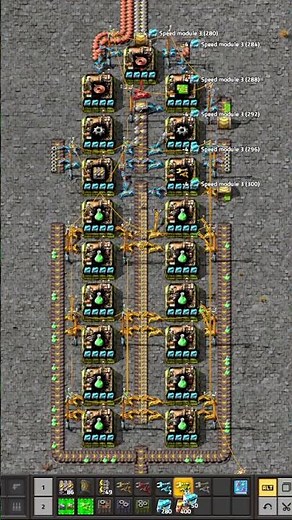 Factorio Blueprints: green Science! #gaming #factorio