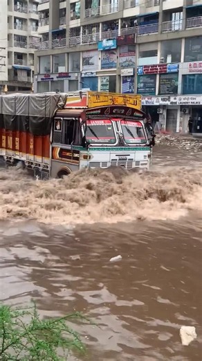 TATA trucks Power during flood