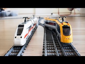 Fully automatic Lego train track