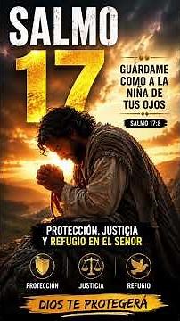 SALMO 17: La Oración que Dios Escucha | Protección, Justicia y Refugio en el Señor