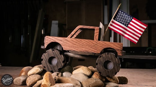 How to Turn Scrap Wood Into a Monster Truck Toy