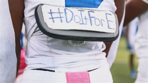 Bryant football players honor late classmate 'Lil E' ahead 7A championship game