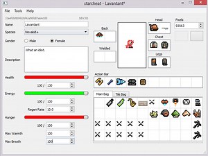 Starbound Save Editor