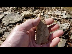 Creek hunting for arrowheads in Kentucky