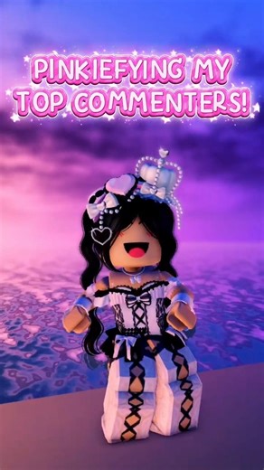 PINKIEFYING MY TOP COMMENTERS! (Roblox Trend)