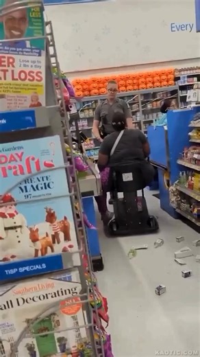 Woman tackled by security guard in Walmart. Are his actions justified?