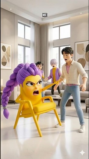 La silla Rumi regaña a Jinu #kpopdemonhunters #kpop #ia