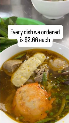 Hole in a wall: Super flavorful and authentic Pho and BÚN BÒ HUẾ at Pho Saigon in Pho Quoc, Vietnam