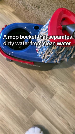 Efficient Mop Bucket for Clean and Dirty Water Separation